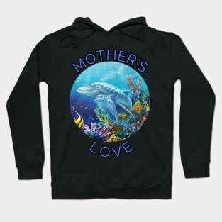 Dolphin dolphins mother's love Hoodie